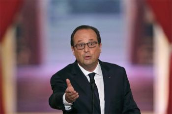  Hollande Bersumpah Tak akan Tunduk pada Teror