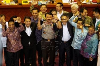 DPR Aklamasi Setuju Budi Gunawan Jadi Kapolri