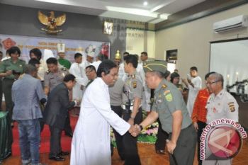 Danrem Gapo adakan Natal gabungan TNI Polri