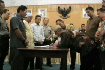 Warga Dua Desa Di Lampung Timur Berdamai  