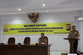 Polda Sulut gelar pelatihan mentor Polwan 