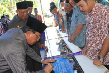 Bupati Inhil Resmikan Program DMIJ Keritang