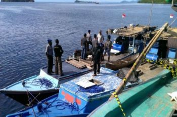 Polisi amankan kapal pengeboman ikan di Raja Ampat