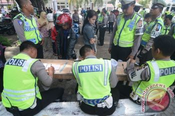 Tertib Lalu Lintas, Polres Kudus Gelar Sidang di Tempat