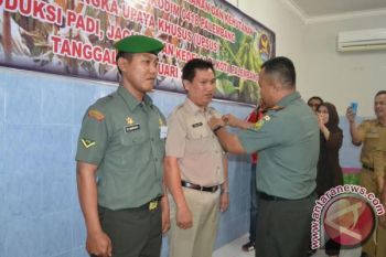 Dandim Palembang latih kader ketahanan pangan