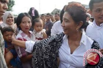 Menteri Susi pantau hiu tutul di Probolinggo