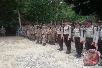 Polres dan Pol PP OKU latihan berganda