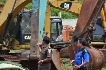 Kajari: Lelang Barang Bukti Alat Berat Kemungkinan Maret