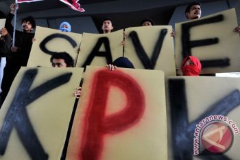 Mahasiswa Semarang Demo Pelemahan KPK