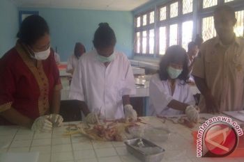 Puluhan siswa SMKN 4 Jayapura selesaikan UKK