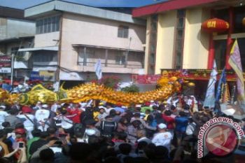 Ritual "Naga Buka Mata" Awali Perayaan CGM Pontianak 