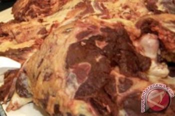 Polda Lampung Sita Lima Ton Daging Babi