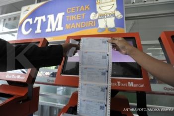 KAI Luncurkan Mesin Penjual Tiket Otomatis