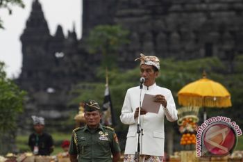 Presiden hadiri "Tawur Agung Kesanga" di Prambanan 
