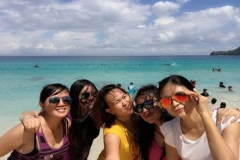 Pantai Pal Likupang Minut favorit masyarakat Sulut