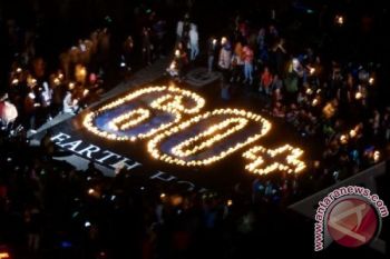 "earth hour", pusat perbelanjaan Kuta padamkan lampu 60-90 menit