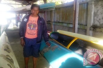 Atlet dayung Pra-PON Papua 