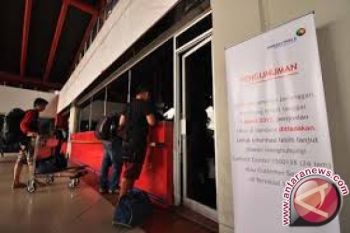 Loket Penjualan Tiket Bandara Palu Seluruhnya Ditutup