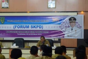  BAPPEDA Indragiri Hilir Gelar Rapat Forum SKPD