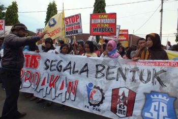 Demo Buruh Jelang "mayday"
