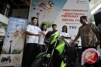 Pertamina gandeng TVS motor tingkatkan pemakaian pertamax 