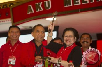 Megawati Tutup Kongres IV PDI Perjuangan
