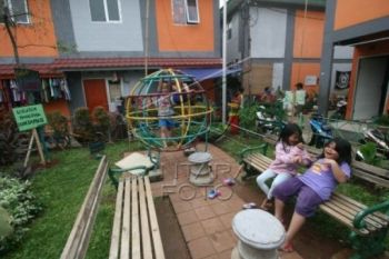 Sewa Rumah Deret Kali Pepe Setara Rusunawa
