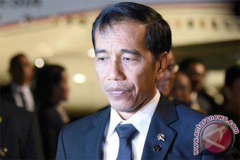 Presiden Jokowi Tiba di Lanud Soewondo Medan