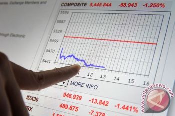 IHSG Senin Dibuka Turun Tipis 3,88 Poin