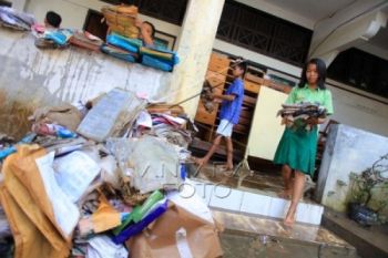 Banjir Rendam Sembilan Kelurahan di Solo