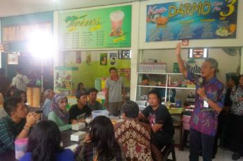 Ganjar Meladeni Debat Terbuka Dengan Mahasiswa UNS