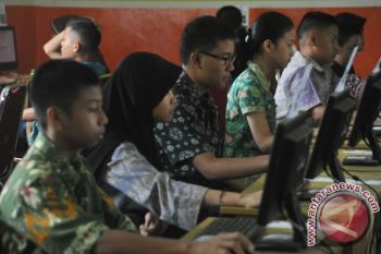 Siswa optimis UN dengan komputer lebih mudah