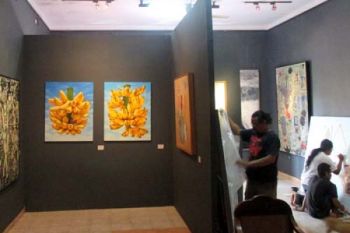 Tujuh Pelukis Pameran "Character" di Borobudur