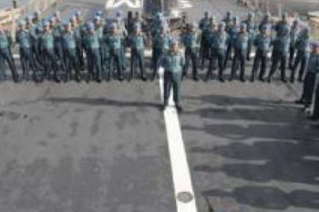 Awak KRI SIM-367 Naik Pangkat Di Lebanon