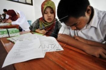 Lima Siswa Inklusi di Wonosobo Ikuti UN