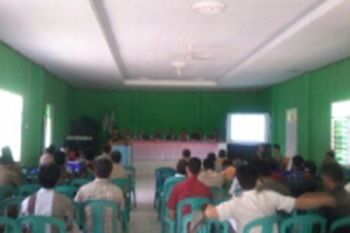  Warga Desa Penyangga Hutan TNWK Gelar Musyawarah