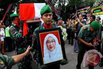 Istri Dubes Pakistan dikuburkan sebelahan orang tuanya