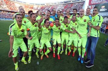 Berkat Messi, Barca Juara
