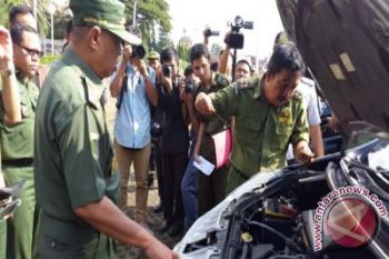  Pemprov Lampung Cek Fisik Kendaraan Dinas