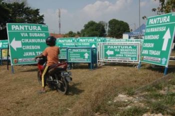 Hadapi Arus Mudik, Pekalongan Pasang Puluhan Rambu Jalan