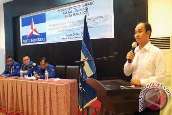 Jimmy Asiku kenalkan visi misi pada kader PD  