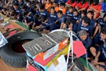 Ratusan Pelaku Kriminal di Jateng Diringkus