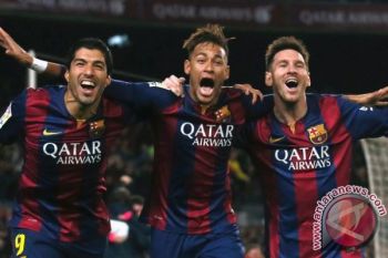  Suarez Dan Neymar Pastikan "Trible" Untuk Barcelona
