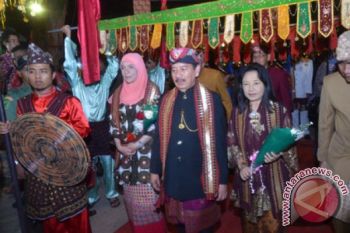 Pawai Budaya Kota Bandarlampung Meriah