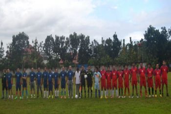 Tim Sepak Bola Polda Sultra Vs Wartawan 4-3