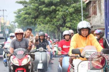 Ribuan komunitas scooter berkunjung ke Bantaeng
