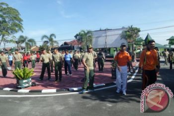 Tingkatkan Silaturahmi, Kodim Pangkalan Bun Berolahraga Bersama