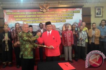 Tokoh Lintas Etnis Dukung Diran Cagub Kalteng