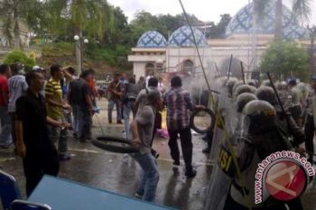 Polres Barut Simulasi Pengamanan Pilkada Gubernur Kalteng