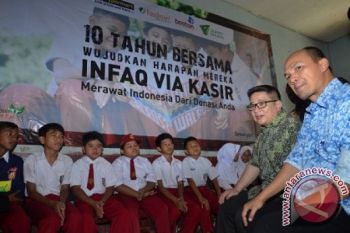Matahari- 10 tahun program infak via kasir bantu kaum Dhuafa